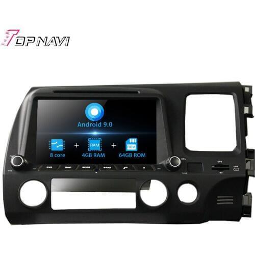 Autoradio 8'' Octa Core Android 9.0 Car GPS Navigation For Honda CIVIC Right Driving 2006 - 2011 Stereo Car Radio Video player