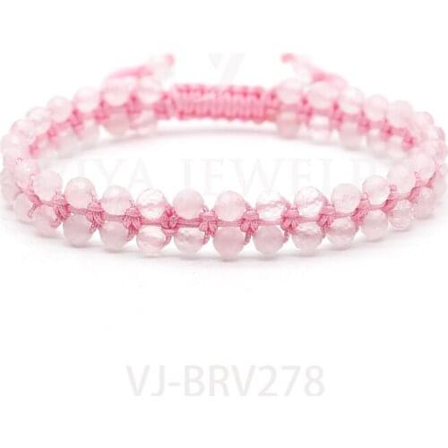 Hot Sale Girls Small Stones Macrame Bracelets Lovely Gift For Friends