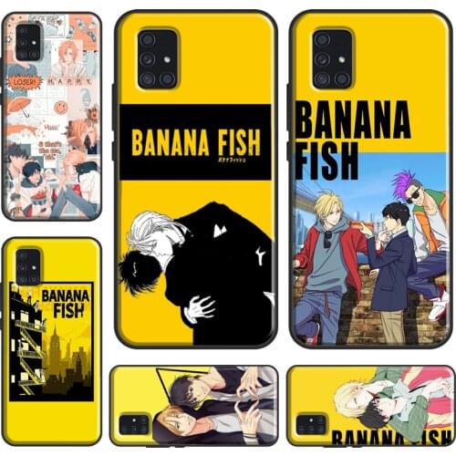 Banana Fish Anime Case For Samsung A12 A32 A42 A52 A72 A20e A21S A11 A31 A51 A71 A70 A50 A10 A20 A02 S Cover