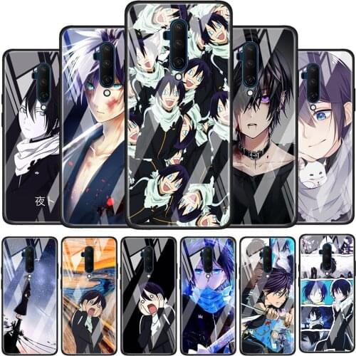 Yato Noragami Anime Tempered Glass Cover For OnePlus Z 7 8 9 7T 8T 9R Nord 5G Pro Silicone Phone Case Coque