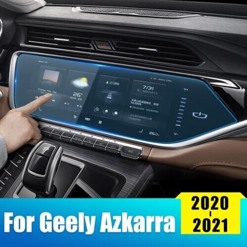 For Geely Boyue Azkarra PRO 2020 2021 Tempered Glass Car DVD GPS Navigation Screen Protector Display Film LCD Protective Sticker