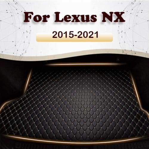Car trunk mat for Lexus NX series 200 200T NX300 NX300h 2015 2016 2017-2019 Cargo Liner Carpet Interior Parts Accessories Cover