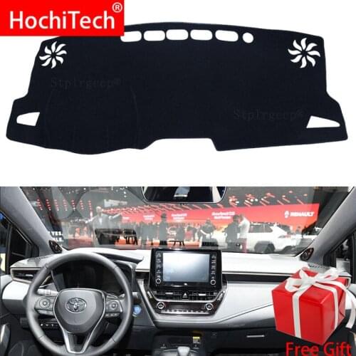 Car Dashboard Avoid Light Pad Instrument Platform Desk Cover Mats Carpets for Toyota Corolla E210 210 2019 2020