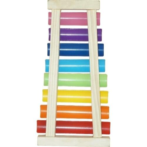 LFGB standard 8-Note Colorful Xylophone with Wooden Mallets Percussion Musical Instrument Toy Gift for Kids Children