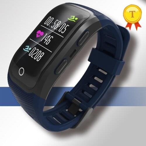 Hot selling smartband wristband Heart rate monitoring support GPS alarm clock sleep tracker message reminder pk xiomi mi band 2