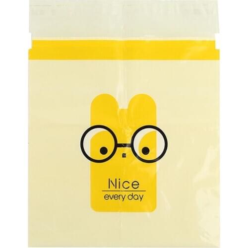 15pcs Cute cartoon car interior cleaning bag Car Trash Bag Disposable Garbage Bag Home Self-adhesive Cleaning Bags