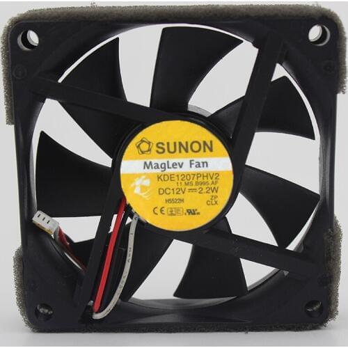 Brand New Original Magnetic Bearing 7CM 7cm High Volume Fan 7015 KDE1207PHV2