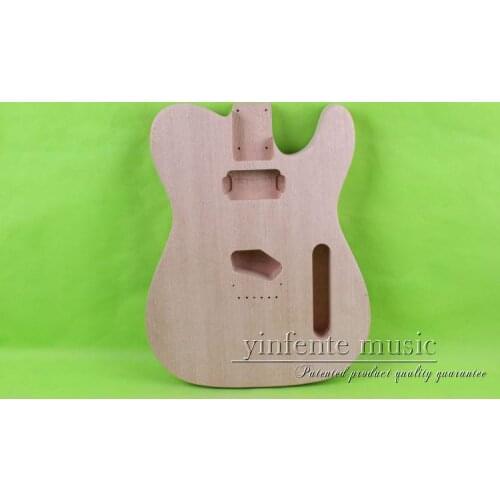 One 0016# unfinished electric guitar body mahogany made and