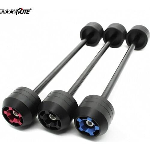 Front Rear POM Motorcycle Axle Fork Wheel Slider Falling Protector For Kawasaki Z800 2013 2014 2015 2016