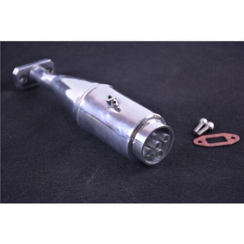 All-aluminum rocket upgrade exhaust pipe for ROVAN HPI 5B 5T 5SC