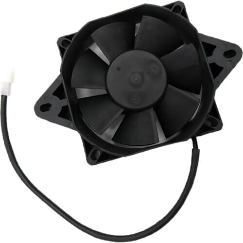 Radiator Thermo Electric Cooling Fan for 250cc Dirt Bike ATV Buggy
