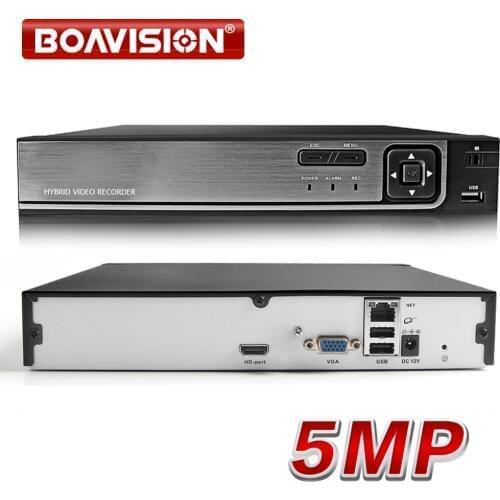8CH 16CH 5MP CCTV NVR H.265 / H.264 Motion Detect CCTV Network Video Recorder FTP ONVIF For IP Camera Security System