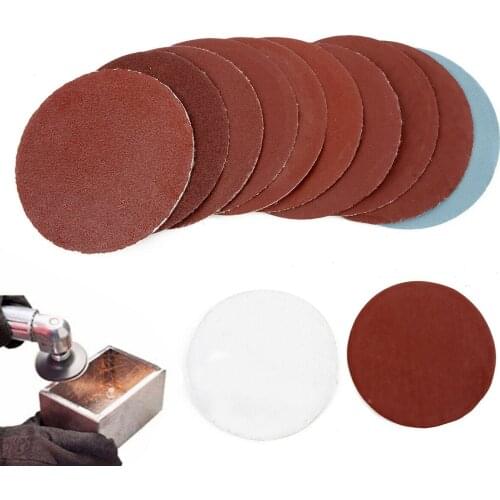 80-3000 grits 3 Inch 75mm Sanding Discs Hook Loop Sandpaper abrasive sand sheets 100 pcs/bag 1bag