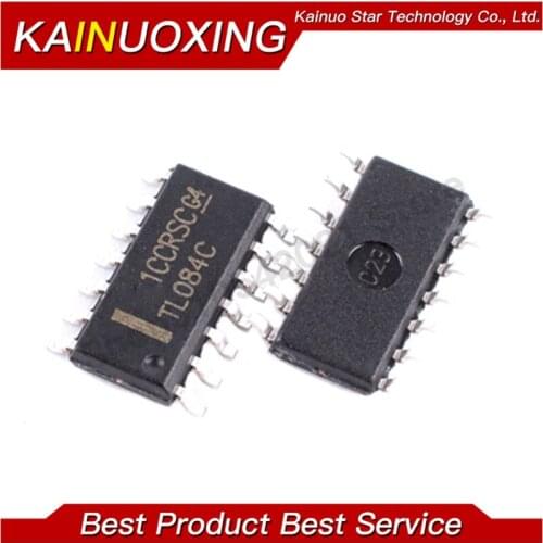 10PCS TL084CDT SOP14 TL084 SOP 084C SMD TL084CDR SOP-14 TL084C new and original IC