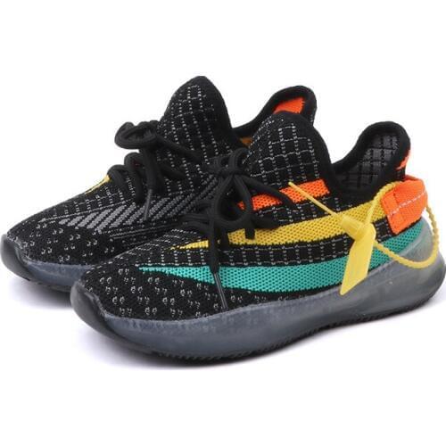 CNFSNJ 2020 spring autumn girl fashion sport sneaker children mesh breathable trainer for baby boy brand shoe white flat