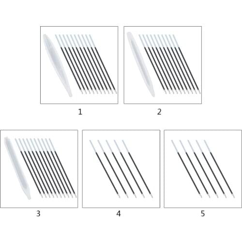 5 Pcs DIY Crafts Crystal Epoxy Resin Mold Ballpoint Pen Casting Silicone Mould A0KD