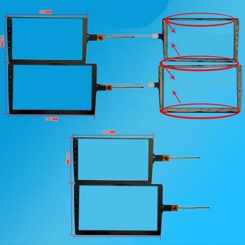 9 inch universal DVD navigation GPS Car 9" capacitive touch screen Panel Digitizer Glass
