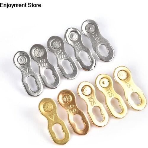 6/7 /8/ 9/10/ 11/12 Speed Bicycle Chain Link Connector Joints Buttons Speed Quick Master Links Chain Mountain Bike Accessories