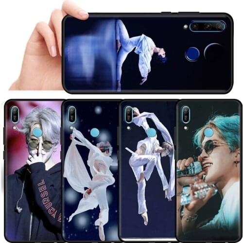 Park Jimin K Pop Cover for Huawei Y6 Y7 Y9 2019 Honor 9X Pro 20 Lite Play 9A 8X 30i Y6p Y8s Y8p 9S 8S 10 Phone Case Shell