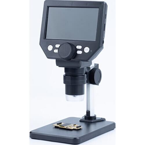 Electronic Digital Video Microscope 4.3" 1000X HD LCD Monitor Microscopes 8LED Magnifier for PCB Motherboard Repairing