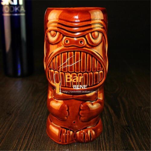 2014 Collection Bar Furnishing Articles Limited Edition Monkey Tiki Cup Hawaii Home Decoration Ceramic Cocktail Cup