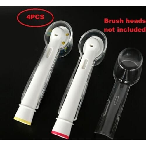 4PCS Cover Protector Toothbrush Heads Protection Cap Dustproof Cover For Oral B Electric toothbrush Keep Clean