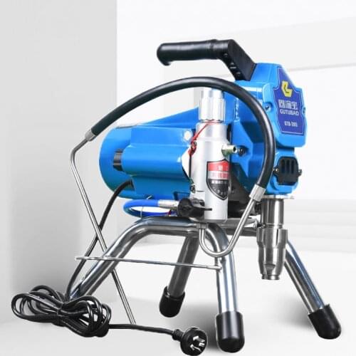 Commercial High Pressure Airless Spray Paint Sprayer Spraying Machine GTB 395 Mini Portable Airless Paint Gun Painting Tool