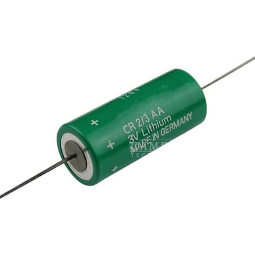 2PCS CR2/3AA Memory Back Up Calorimeter Alarm System Battery CR14335 2/3AA 3V Lithium Battery made in Germany