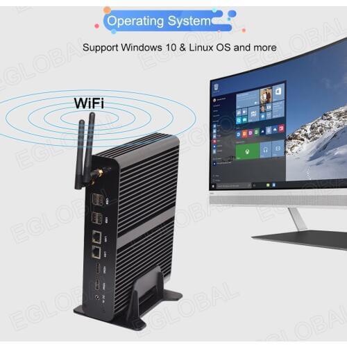 Eglobal Hot selling Windows mini pc intel core i7 5500U I7 4650U barebone system fanless mini computer HD Graphics 5000 wireless