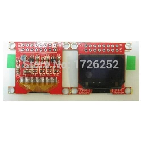 0.96 inch 16PIN 8bit Blue OLED Module SSD1306 Drive IC 128*64 SPI / I2C Interface