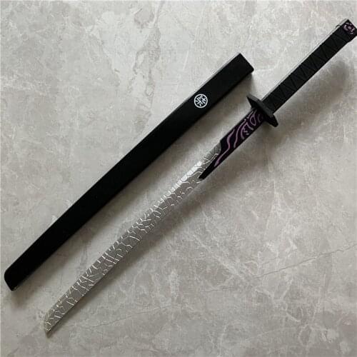 FigureCrazy 1:1 Assassins Scissor Seven Sword Weapon Cosplay Five Six Seven Killer Magic Sowrd Ninja Knife Prop Model Toy 104cm