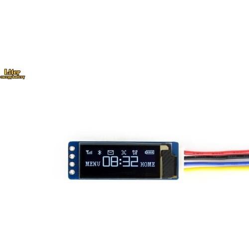 0.91inch OLED display Module, 128x32 pixels, I2C interface embedded controller SSD1306 Driver
