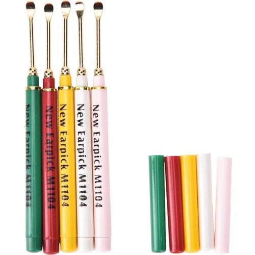 New 1Pc Ear Wax Earpick Cleaner Curette Screw Remover Stick Pick Tool Ear Care