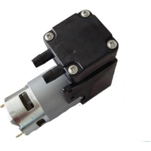 550kpa high pressure mininature air pump 35L/Min dc 12v 24v piston vacuum pump max 80kpa