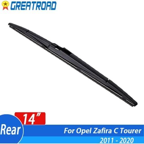 Wiper 14" Rear Wiper Blade For Opel Zafira C Tourer 2011 - 2020 Windshield Windscreen Tailgate Window