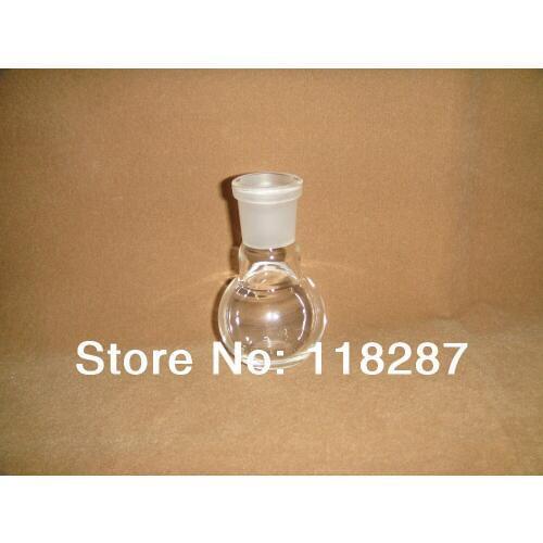 Single neck,50ml,Flat bottom Glass flask,Glass Boiling Flask,1-neck,24/29,Lab glassware flask