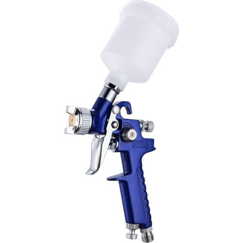 Air Spray Gun H-2000 Professional HVLP Mini Paint Spray Gun 0.8mm/1.0mm Nozzle for Furniture Cars Aerograph Painting Tool New