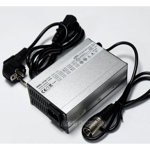 10S 36V 3A Charger, Output 42V 3A, Hight Power Lithium Battery Smart Charger, Use of switching power supply technology