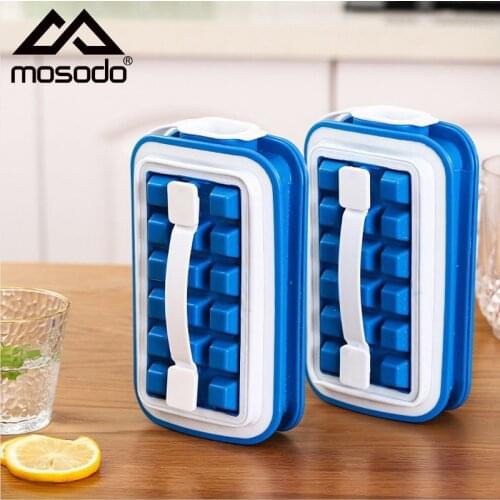 2 in1 ice Lattice Mold Ice Hockey Pot Silicone Ice Maker Storage Box Refrigerator Frozen Ice Bag Iced Beverage Kettle