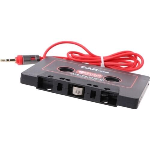3.5mm Car AUX Audio Tape Cassette Adapter Converter For Car CD Player MP3