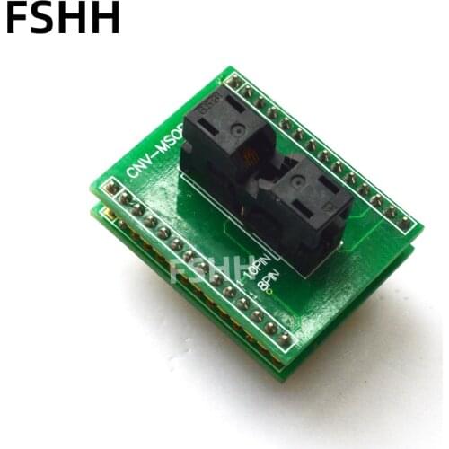 WL-MSOP8-U1 Adapter for Wellon Programmer Adapter MSOP8/MSOP-8 Adapter IC Test Socket/IC Socket