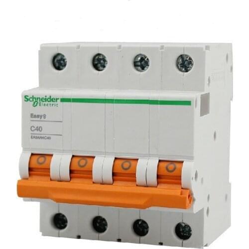 Schneider Electric circuit breaker EA9AN4C6 air switch 4PC6A three-phase four-wire air circuit breaker