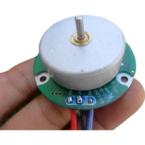 Brushless Motor DC precision outer rotor Ball bearing brushless motor Comes with drive board 24V25000 rpm