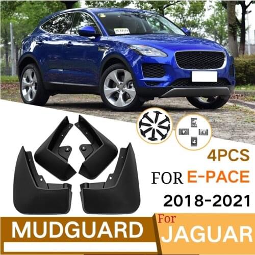 Car Mudguard For Jaguar E-PACE 2018-2021 High-quality Mudguard Anti-splash Mudguard Body Protection Car Accessories 4 Pcs