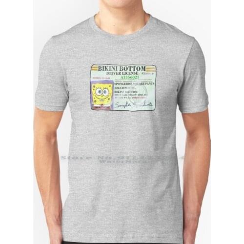 Drivers License T Shirt 100% Pure Cotton Drivers License Bikini Bottom Drivers License Driver License Boating School License