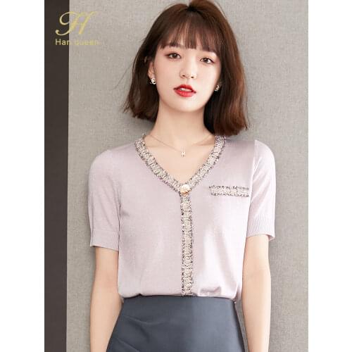 Вечерние блузки H Han Queen China At AliExpress