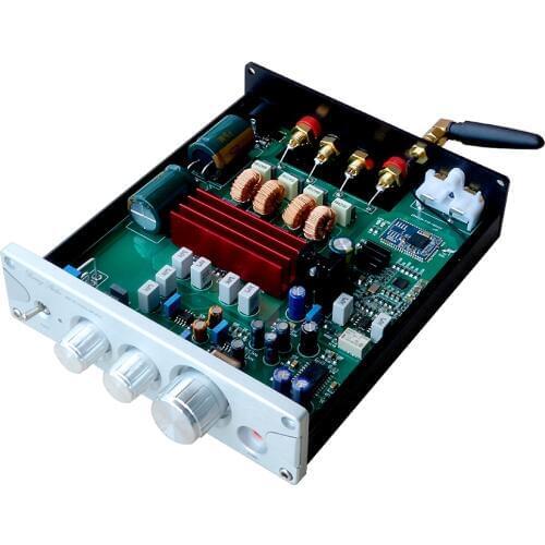 HIFI College HC30 TPA3116D2 CSR8675 Bluetooth 5.0 ES9018K2M Decoding Digital Amplifier Headphone Output Amplifier APT-X 100W*2