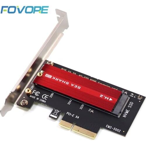 M.2 NGFF to PCI-E adapter Card PCI Express 3.0 NVME M.2 M KEY NGFF SSD pcie M2 riser card Adapter with Low profile brack