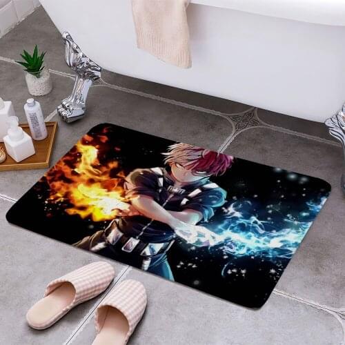 My Hero Academia 3D Print Doormats Rectangle Non-Slip DoorMat Bedroom Kitchen Entrance Print Door rugs Dropshipping