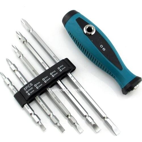 Magnetic Dual Purpose Slotted Torx Screwdriver Bits Screwdriver Set Head Stanley Destornillador Screwdriver Bit Set